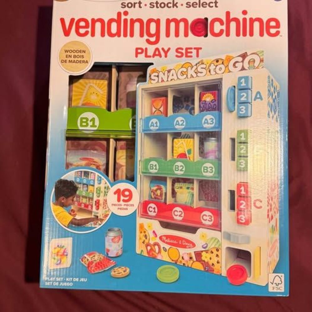 Mellisa and Doug vending machine